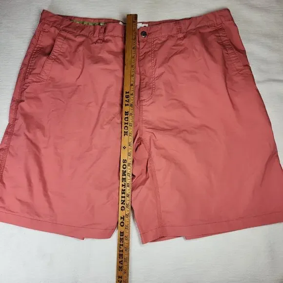 Mountain Khakis Shorts Mens Sz 44 x 10 Red Cotton Blend Chino Big & Tall Preppy - Picture 2 of 8